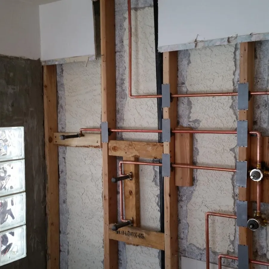 Copper pipe installation for Repiping in Waxhaw
