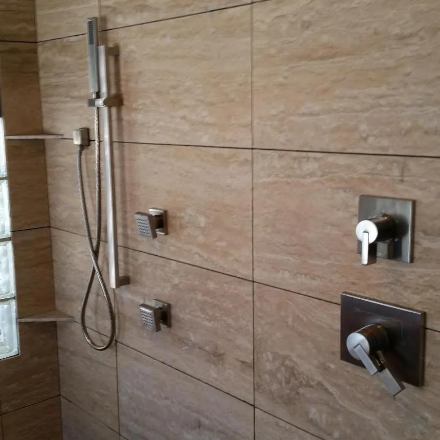 Shower fixture installation for Water Heater Replacement in Waxhaw